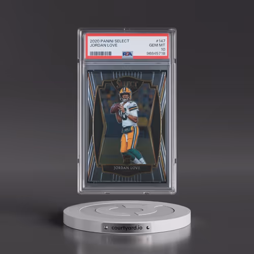 2020 Panini Select #147 Jordan Love (PSA 10 GEM MINT)
