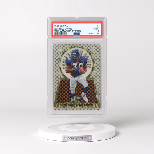 1998 Ultra Exclamation Points #1 Terrell Davis (PSA 9 MINT)