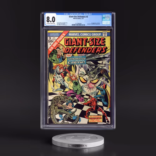Giant-Size Defenders #3 CGC 8.0 Off-white to White Pages (Marvel Comics, 1/75) - Universal