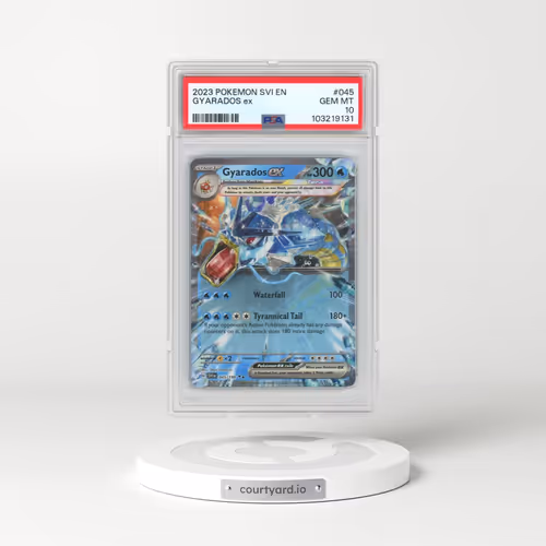 2023 Pokémon Svi EN-Scarlet & Violet #045 Gyarados EX - Holo (PSA 10 GEM MINT)
