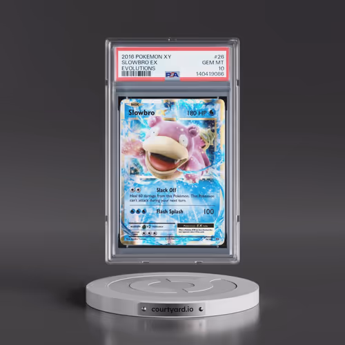 2016 Pokémon XY Evolutions #26 Slowbro EX - Holo (PSA 10 GEM MINT)