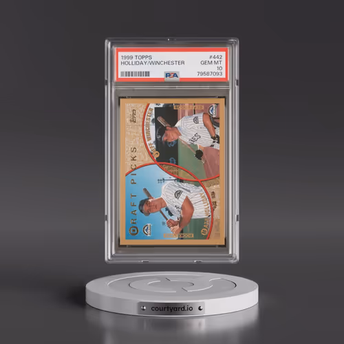 1999 Topps #442 Jeff Winchester/Matt Holliday (PSA 10 GEM MINT)
