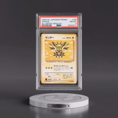 1999 Pokémon Promo Ana Airways #145 Zapdos - All Nippon Airways (PSA 8 NM-MT)