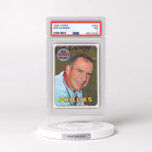 1969 Topps #369 Bob Skinner (PSA 7 NM)