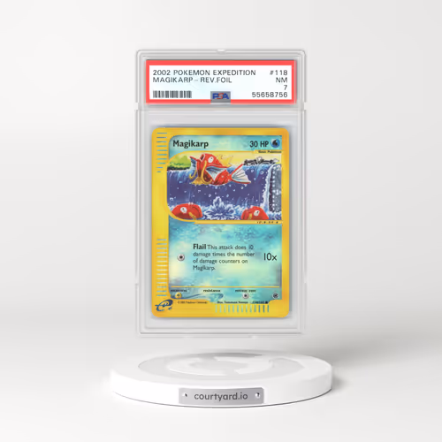 2002 POKEMON EXPEDITION #118 MAGIKARP-REV.FOIL