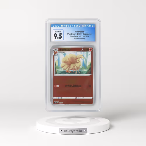 2021 Start Deck 100 #047/414 Ninetales - Reverse Holo (CGC 10 GEM MINT)