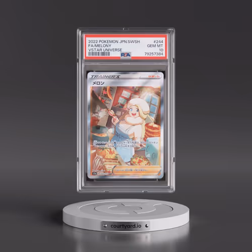 2022 Pokémon Sword & Shield Vstar Universe #244 Melony - Full Art (PSA 10 GEM MINT)