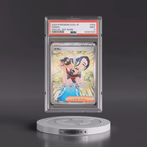 2024 Pokémon Sv5a-Crimson Haze #092 Perrin - Special Art Rare (PSA 9 MINT)