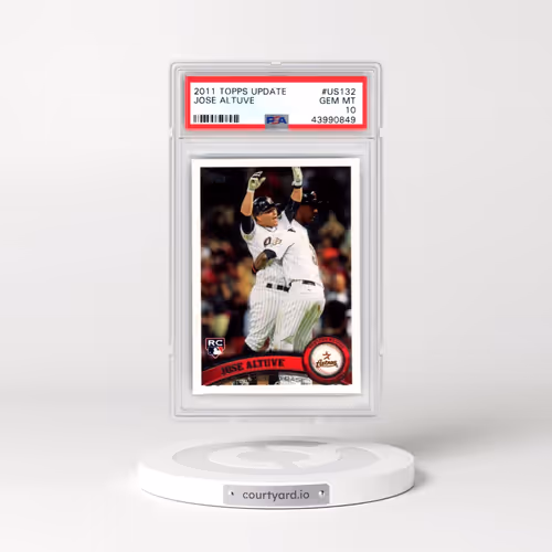 2011 Topps Update #US132 Jose Altuve (PSA 10 GEM MINT)