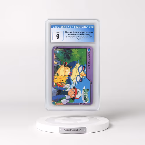 2000 Gold and Silver Anime Series #87 Meowthinator Impersonator - Part 3 (CGC 9 MINT)
