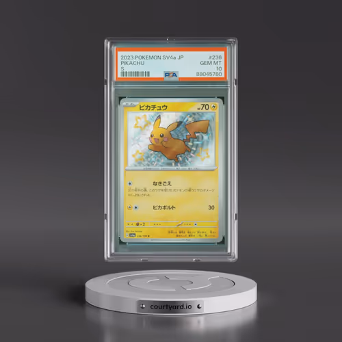 2023 Pokémon Sv4a-Shiny Treasure EX #236 Pikachu - S (PSA 10 GEM MINT)