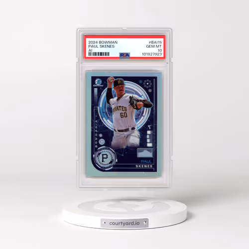 2024 Bowman Bowman AI #BAI15 Paul Skenes (PSA 10 GEM MINT)