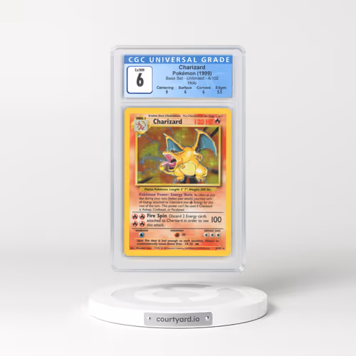 1999 Base Set #4/102 Charizard - Holo (CGC 6 EX-NM)