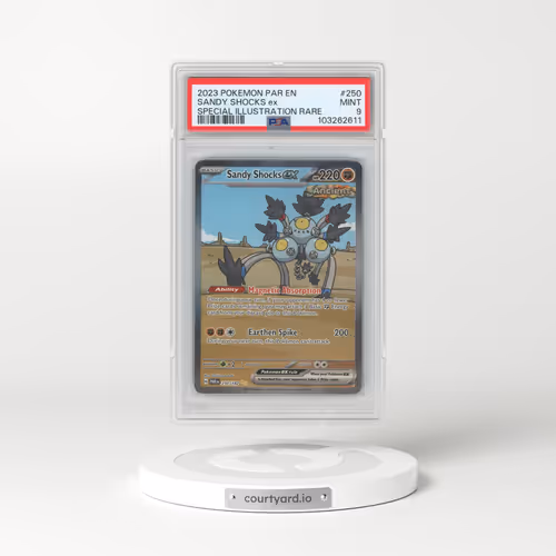2023 Pokémon Par EN-Paradox Rift #250 Sandy Shocks EX - Holo Special Illustration Rare (PSA 9 MINT)