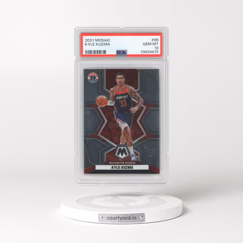 2021 Panini Mosaic #68 Kyle Kuzma (PSA 10 GEM MINT)