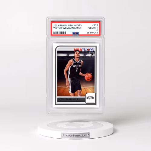 2023 Panini NBA Hoops #277 Victor Wembanyama (PSA 10 GEM MINT)