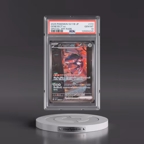 2025 Pokémon Sv11b-Black Bolt #172 Genesect EX - Holo Special Art Rare (PSA 10 GEM MINT)