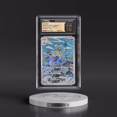 2023 Pokémon Sv4k-Ancient Roar #075 Garbodor - Art Rare (CGC 10 PRISTINE)