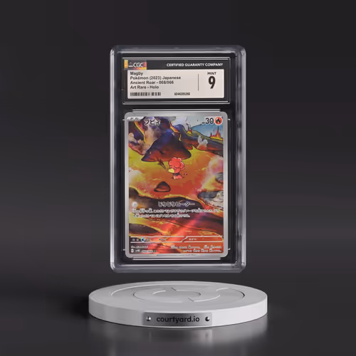 2023 Pokémon Sv4k-Ancient Roar #068 Magby - Art Rare (CGC 9 MINT)