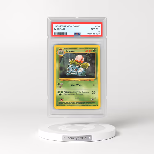 1999 Pokémon Game #30 Ivysaur (PSA 8 NM-MT)