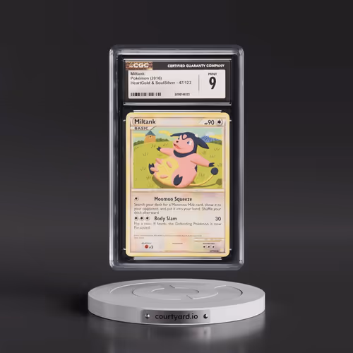 2010 HeartGold & SoulSilver #47/123 Miltank (CGC 9 MINT)