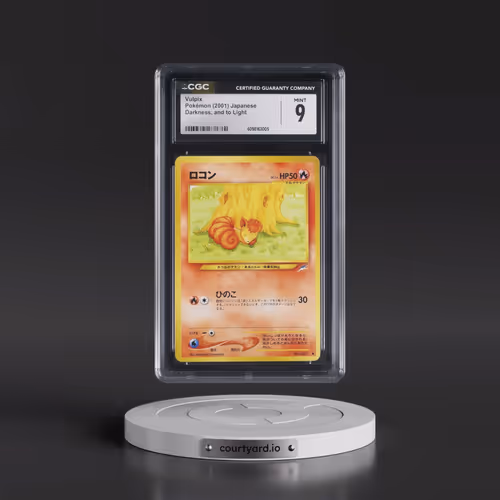 2001 Darkness, and to Light Vulpix (CGC 9 MINT)