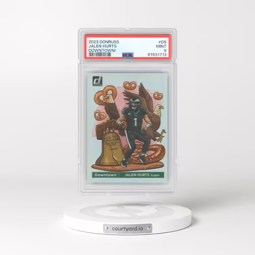 2023 Panini Donruss Downtown! #D5 Jalen Hurts (PSA 9 MINT)