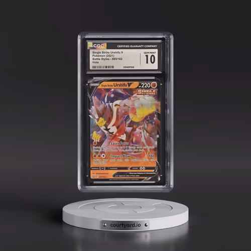 2021 Battle Styles #085/163 Single Strike Urshifu V - Holo (CGC 10 GEM MINT)