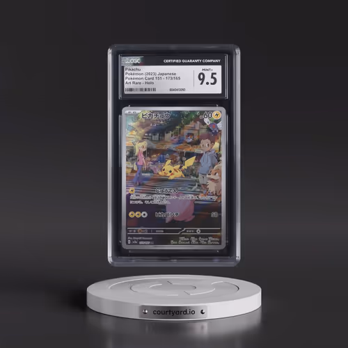 2023 Pokémon Card 151 #173/165 Pikachu - Art Rare Holo (CGC 9.5 MINT+)