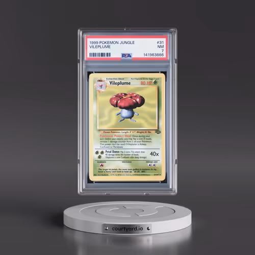1999 Pokémon Jungle #31 Vileplume (PSA 7 NM)