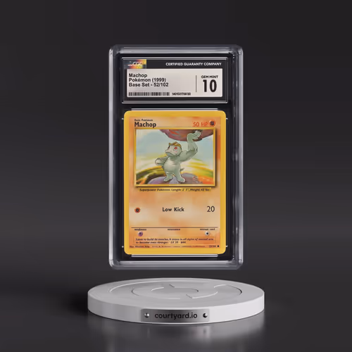 1999 Base Set #52/102 Machop (CGC 10 GEM MINT)
