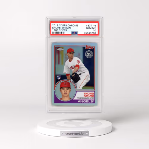 2018 Topps Chrome 1983 Topps #83T-6 Shohei Ohtani (PSA 10 GEM MINT)