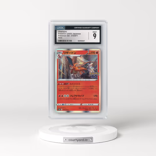2022 Pokémon GO #010/071 Charizard - Holo (CGC 9 MINT)