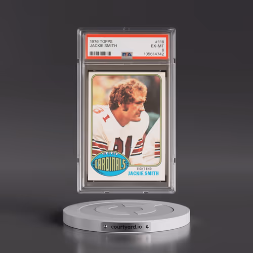 1976 Topps #116 Jackie Smith (PSA 6 EX-MT)