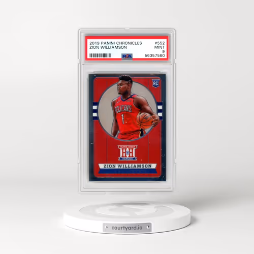 2019 Panini Chronicles #552 Zion Williamson (PSA 9 MINT)