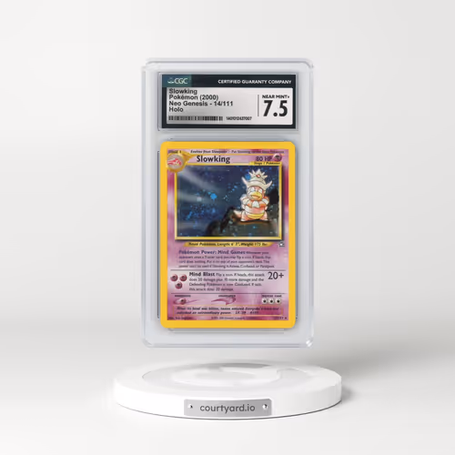 2000 Neo Genesis #14/111 Slowking - Holo (CGC 7.5 NM+)