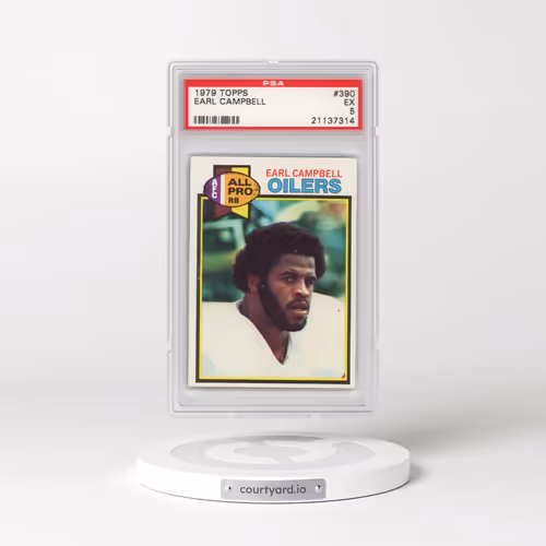 1979 Topps #390 Earl Campbell (PSA 5 EX)