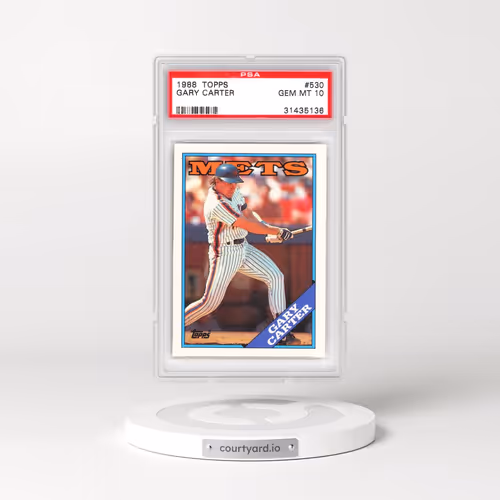1988 Topps #530 Gary Carter (PSA 10 GEM MINT)