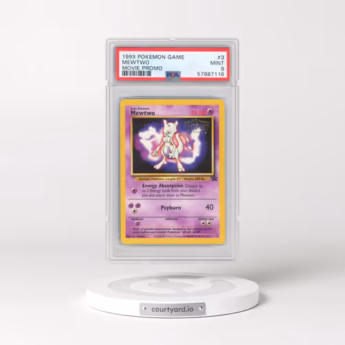 1999 Pokémon Game Movie #3 Mewtwo - Movie Promo (PSA 9 MINT)