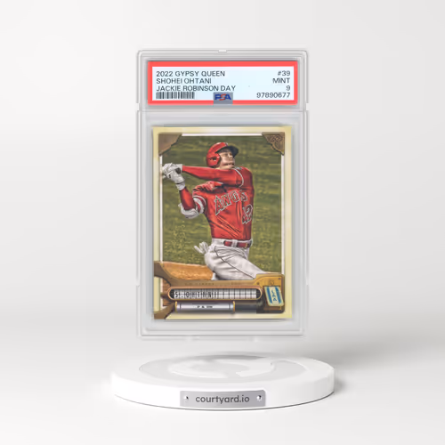 2022 Topps Gypsy Queen #39 Shohei Ohtani - Jackie Robinson Day (PSA 9 MINT)