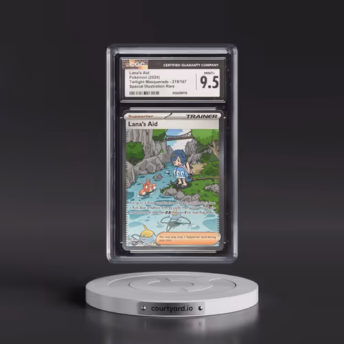 2024 Twilight Masquerade - TWM EN #219/167 Lana's Aid - Special Illustration Rare (CGC 9.5 MINT+)