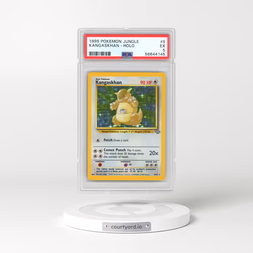 1999 Pokémon Jungle #5 Kangaskhan - Holo (PSA 5 EX)