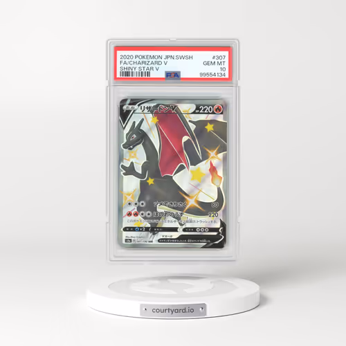 2020 Pokémon Sword & Shield Shiny Star V #307 Charizard V - Holo Full Art (PSA 10 GEM MINT)