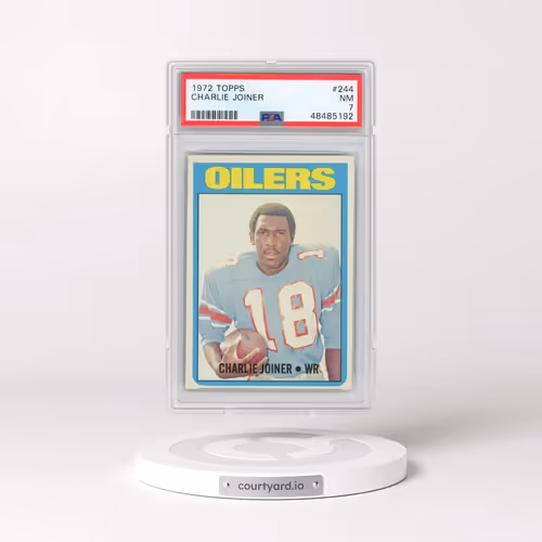 1972 Topps #244 Charlie Joiner (PSA 7 NM)
