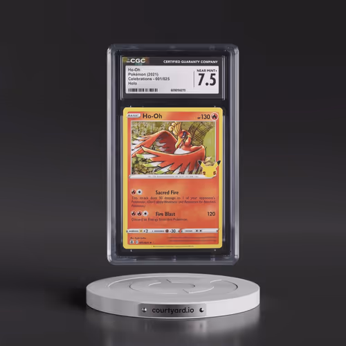 2021 Celebrations #001/025 Ho-Oh - Holo (CGC 7.5 NM+)