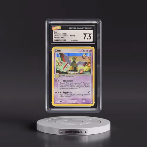 2005 EX Unseen Forces #49/115 Xatu - Reverse Holo (CGC 7.5 NM+)