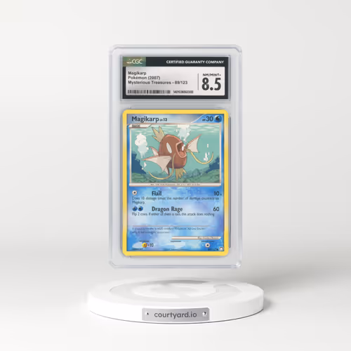2007 Mysterious Treasures #89/123 Magikarp (CGC 8.5 NM-MT+)