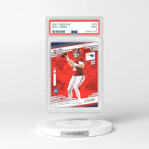 2021 Panini Prestige #205 Mac Jones (PSA 9 MINT)