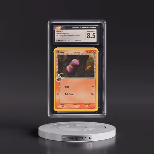 2006 EX Dragon Frontiers #47/101 Ekans δ (CGC 8.5 NM-MT+)