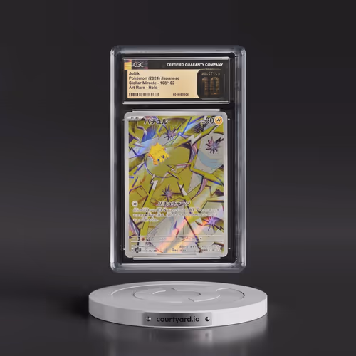 2024 Stellar Miracle #108/102 Joltik - Art Rare Holo (CGC 10 PRISTINE)